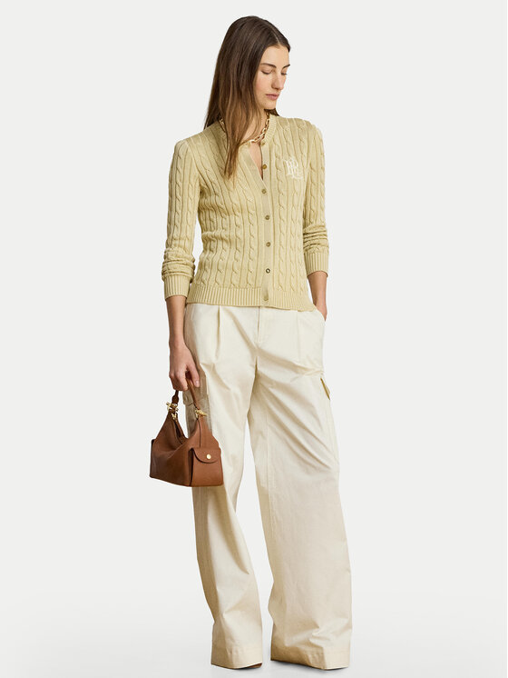 LAUREN RALPH LAUREN LAUREN RALPH LAUREN Ζακέτα Cable 200P14040501 Μπεζ Regular Fit
