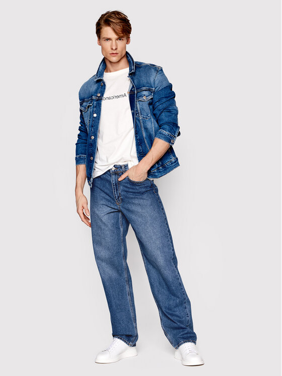Americanos Americanos Jeans Pheonix Blu Loose Leg