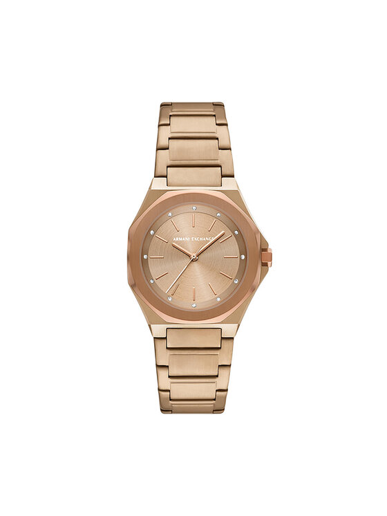 Damski Zegarek Armani Exchange, Złoty, AX4616