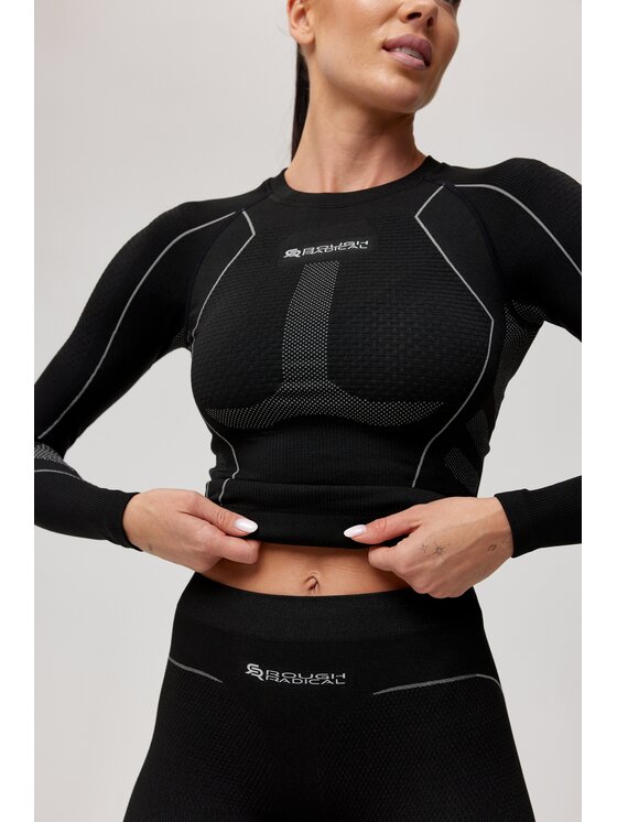 ROUGH RADICAL ROUGH RADICAL Set di biancheria intima termica CROWN Nero
