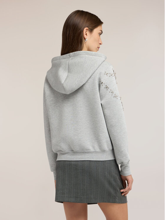 Motivi Motivi Felpa G805W003836N013 Grigio Regular Fit