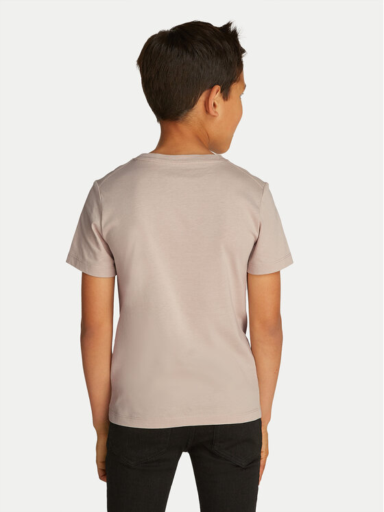 Calvin Klein Jeans Calvin Klein Jeans T-Shirt IU0IU00683 Beżowy Regular Fit