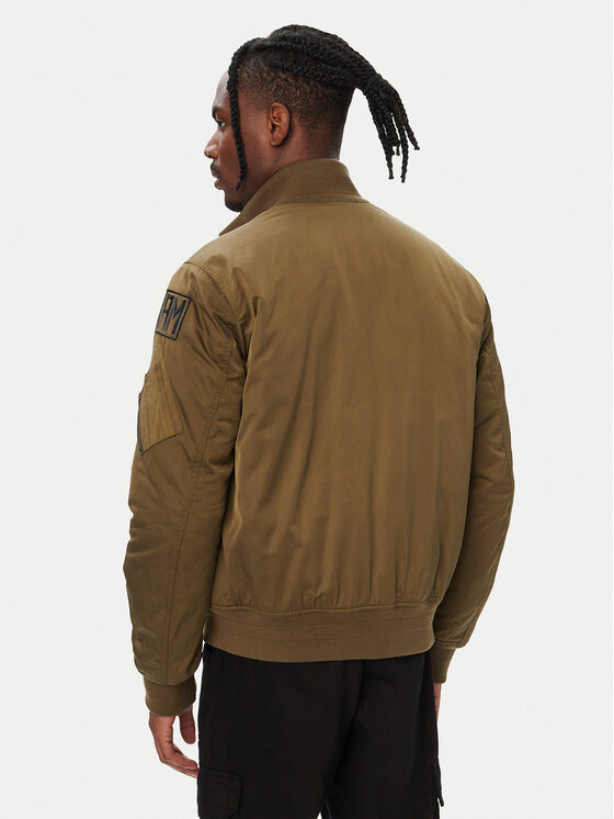 Aeronautica Militare Aeronautica Militare Μπόμπερ μπουφάν 262AB3077UCT04361 Χακί Regular Fit