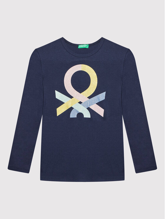 United Colors Of Benetton United Colors Of Benetton Palaidinė 3I9WC105Q Tamsiai mėlyna Regular Fit