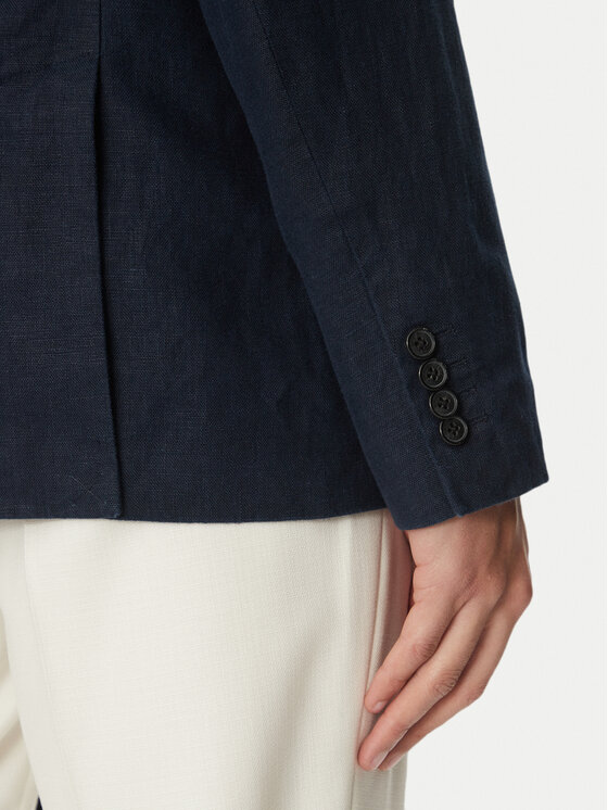 Michael Kors Michael Kors Švarkas CS5100TBEY Tamsiai mėlyna Slim Fit