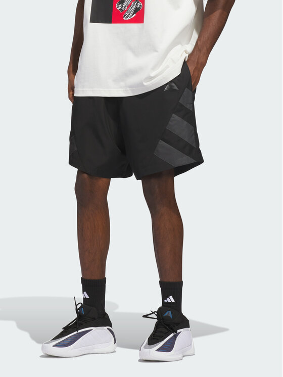 adidas adidas Szorty sportowe 159747 Czarny Loose Fit