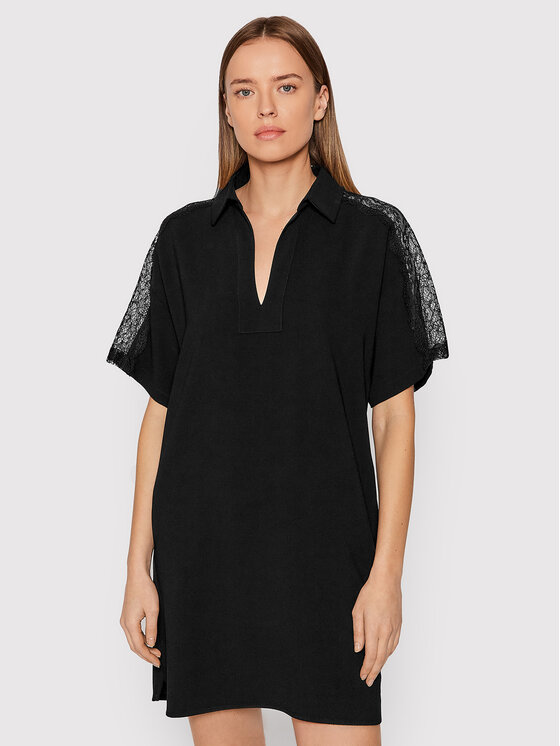 Marella Marella Φόρεμα καθημερινό Melfi 32210723 Μαύρο Regular Fit