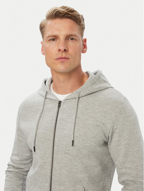 Jack & Jones Jack & Jones Sweatshirt Basic 12181901 Grau Regular Fit