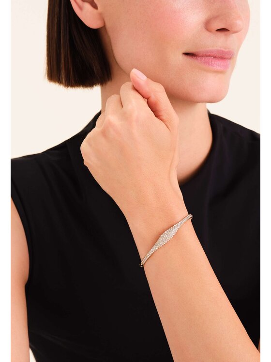 Rosefield Rosefield Bransoletka Pavé Collection Złoty