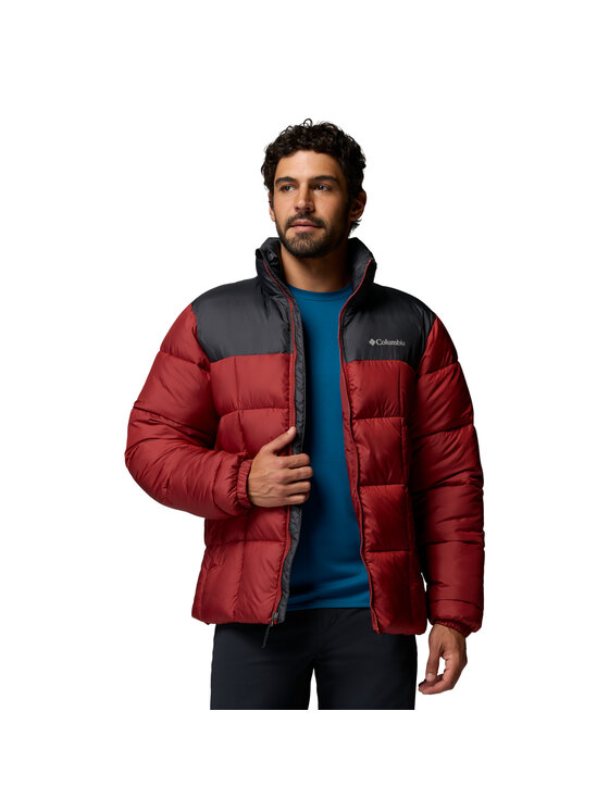 Columbia Columbia Kurtka zimowa Puffect IV Jacket Czerwony Regular Fit