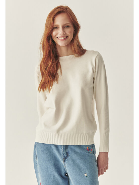 TATUUM TATUUM Sweter FIFER 1 Kremowy