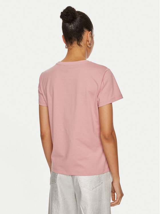 PINKO Pinko T-krekls Nambrone 103320 A24E Rozā Relaxed Fit
