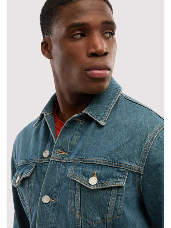 Trussardi Trussardi Cappotto invernale R4048000023N0DK Turchese Regular Fit