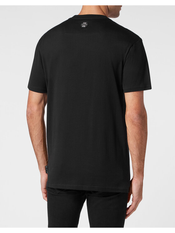 PHILIPP PLEIN PHILIPP PLEIN T-Shirt 1143 Czarny Regular Fit