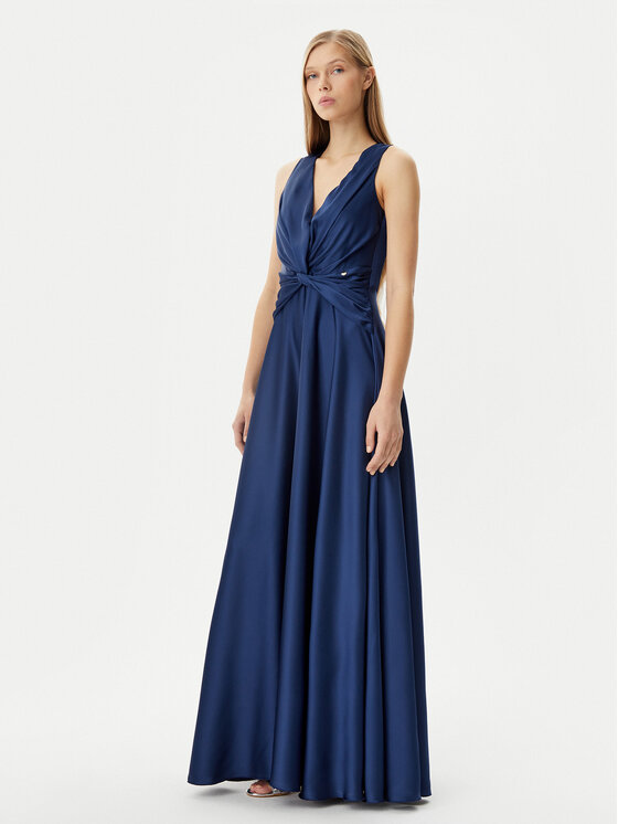 Rinascimento Rinascimento Abendkleid CFC0122455003 Dunkelblau Regular Fit