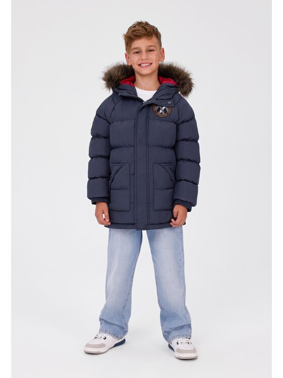minoti minoti Kurtka zimowa 33COAT282 Granatowy Parka Fit