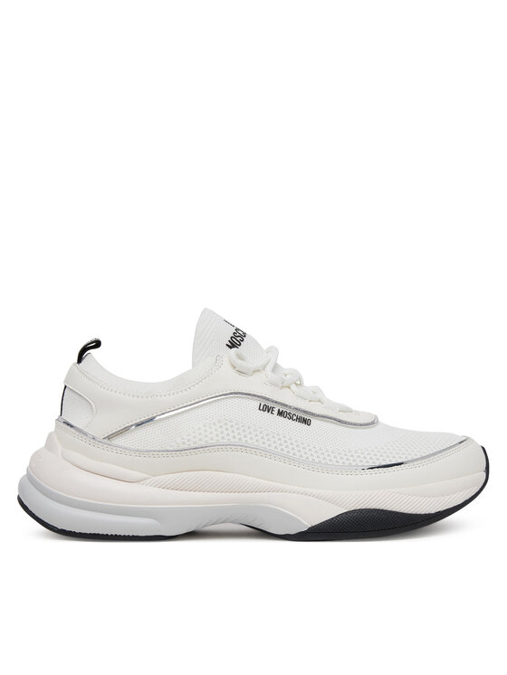 LOVE MOSCHINO LOVE MOSCHINO Sneakersy JA15475G0MIY210A Bílá