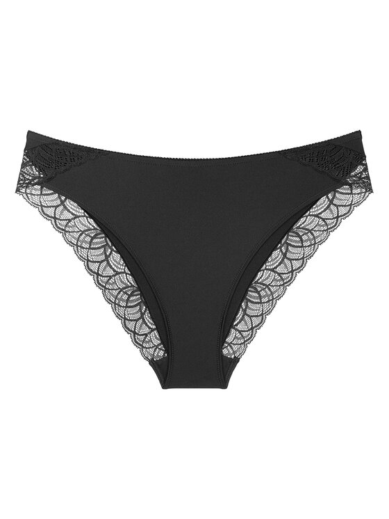 Triumph Triumph Σλιπ κλασικά Amourette Graphic 10228960 Μαύρο