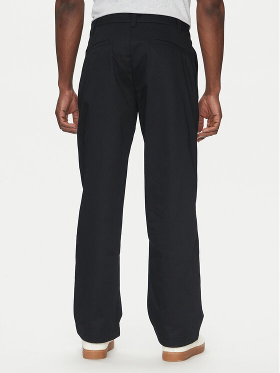 Champion Champion Παντελόνι υφασμάτινο 220715 Μαύρο Regular Fit