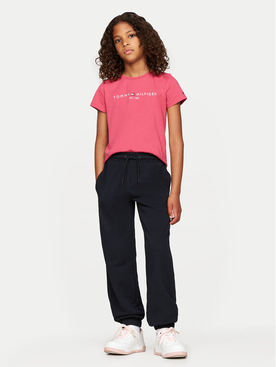 Tommy Hilfiger Tommy Hilfiger Спортивні штани KG0KG08386 Cиній Relaxed Fit