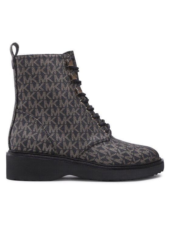 MICHAEL Michael Kors MICHAEL Michael Kors Trzewiki Haskell Bootie 40F2HSFE5B Czarny