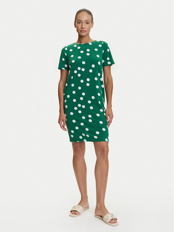Tatuum Tatuum Kleid für den Alltag Koa T2505.207 Grün Regular Fit