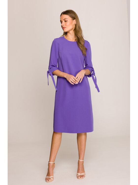 Stylove Stylove Abito da sera S393 Viola Premium Fit