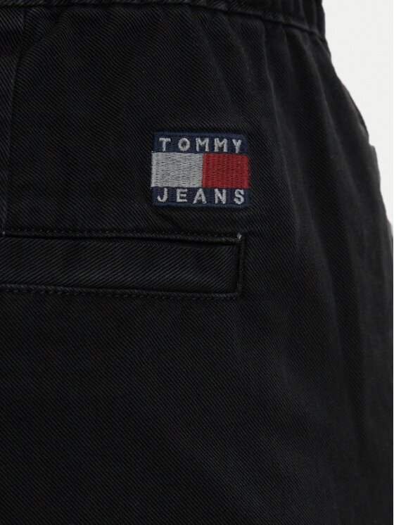 Tommy Jeans Tommy Jeans Jogger kelnės DM0DM22819 Juoda Tapered Fit