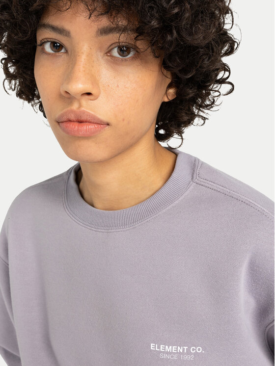 Element Element Суитшърт Element Co Cr W ELJFT00123 Виолетов Boxy Fit