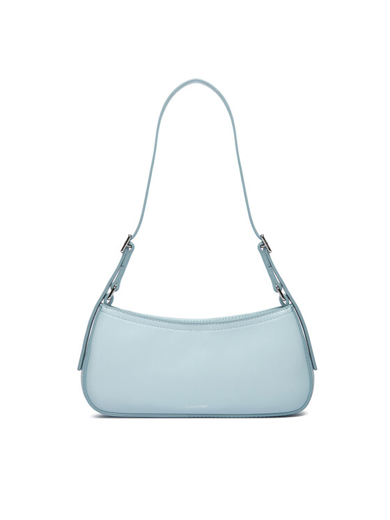 Calvin Klein Calvin Klein Geantă Ck Small Shoulder Bag LV04F3170G Albastru deschis