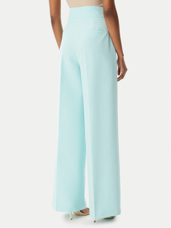 Maryley Maryley Pantaloni di tessuto 6EB680/43AC Turchese Regular Fit