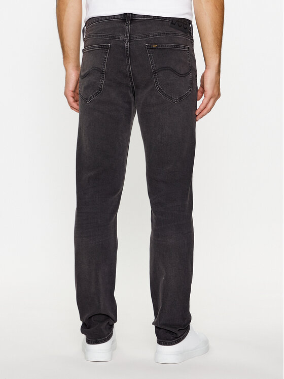 Lee Lee Jeansy 112322224 Czarny Regular Fit