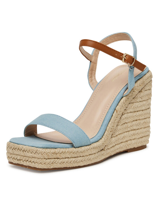 DeeZee DeeZee Espadryle LWSB42-2 Niebieski