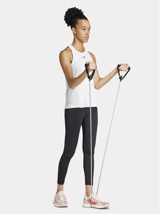 adidas adidas Тениска от техническо трико Designed for Training IT7427 Бял Regular Fit