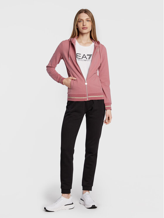 Felpa 6LTM07 TJCQZ 1438 Rosa Regular Fit
