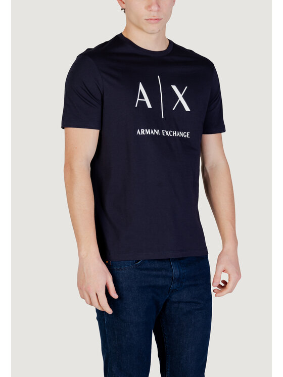 Armani Exchange Armani Exchange Majica XM002683 AF10356 UB101 Mornarsko modra Regular Fit