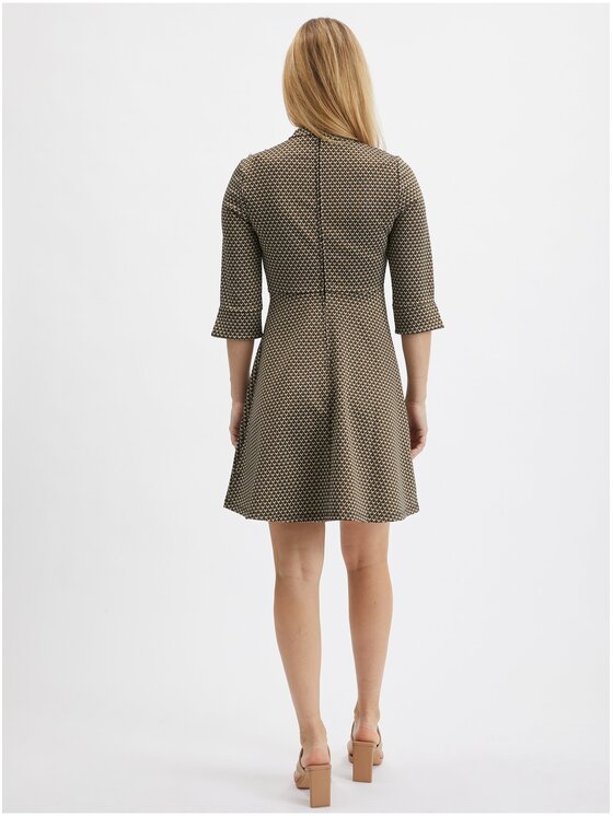 Orsay Orsay Sukienka 424082-792000__42 Brązowy Regular Fit