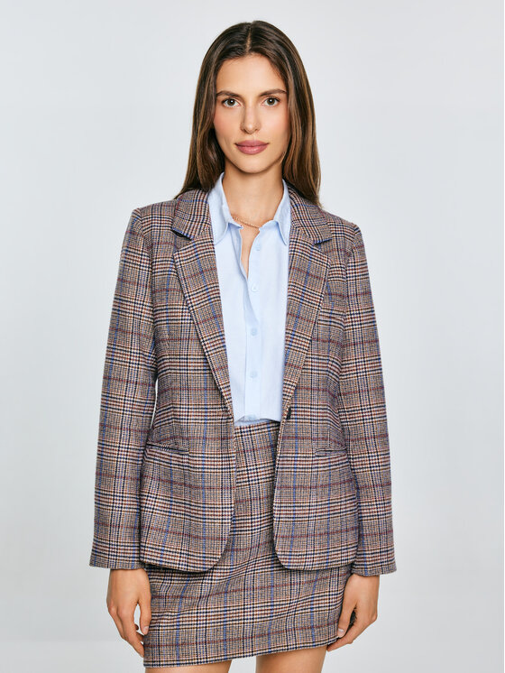 BIG STAR BIG STAR Marynarka LINNETA Kolorowy Slim Fit