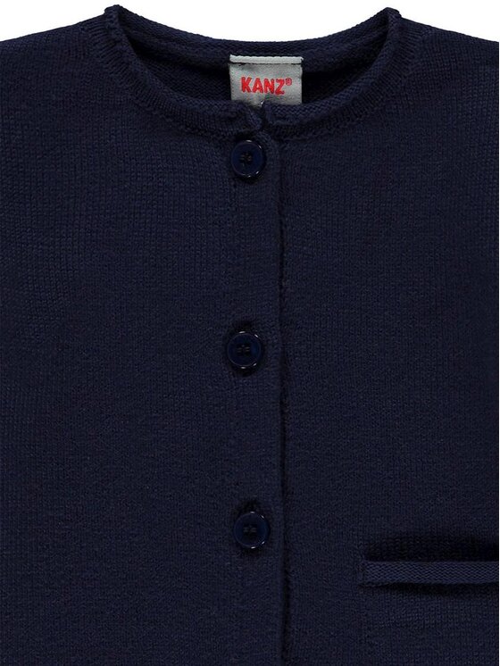 Kanz Kanz Bluza 2122317-3062 Niebieski Basic Fit
