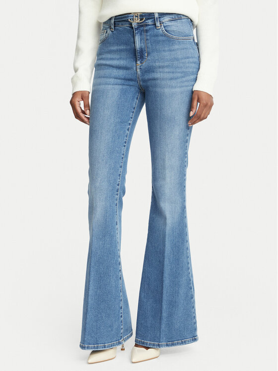 Liu Jo Liu Jo Jeansy UF6087 D0264 Modrá Bootcut Fit