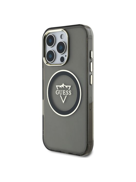 Guess Guess Etui na telefon Apple iPhone 16 Pro Max Czarny