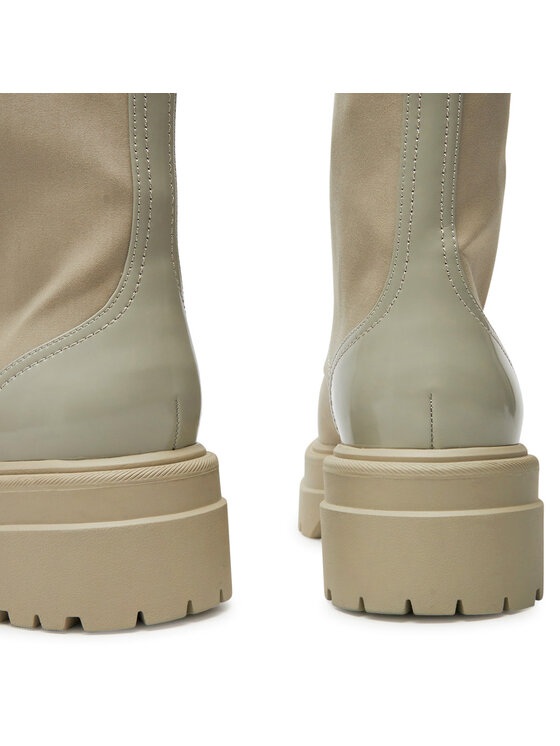 Tommy Hilfiger Tommy Hilfiger Schnürstiefeletten Flag Ventile Lace Up Boot FW0FW08287 Beige