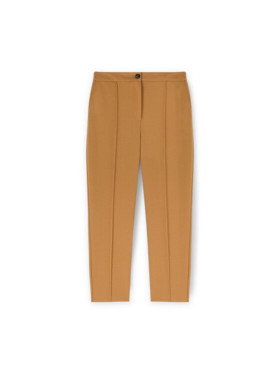 Motivi Motivi Pantaloni di tessuto P118W000821N012 Marrone Regular Fit