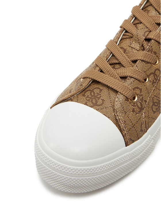Guess Guess Trampki FMPISL PAC12 Beżowy