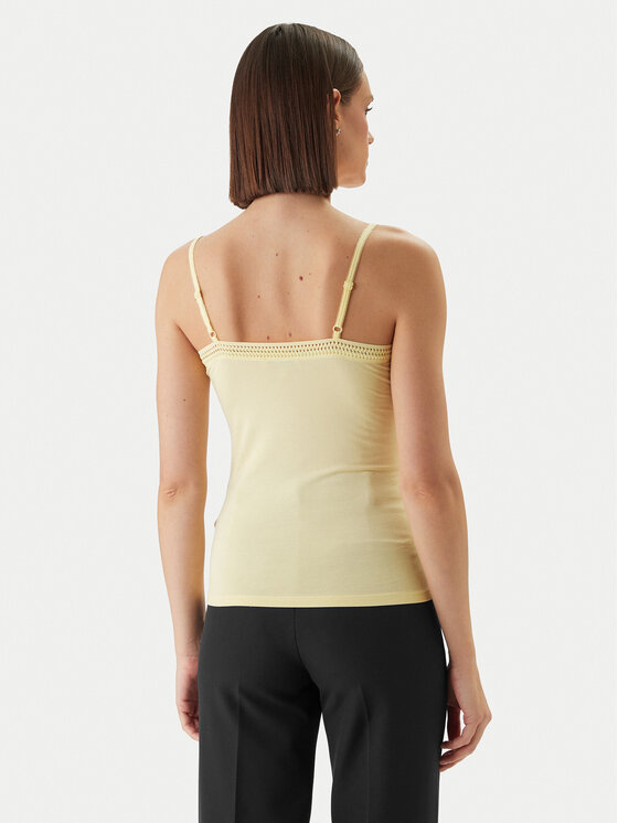 Morgan Morgan Top 192-BARBA.N Giallo Slim Fit