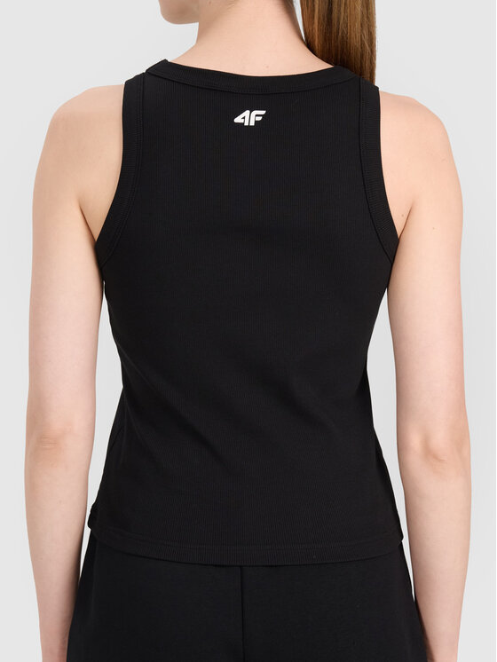 4F 4F T-Shirt 4FWMM00TSLEF299-20S Czarny Active Fit