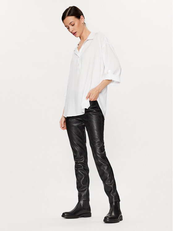 Tatuum Tatuum Bluza Balea T2314.048 Bela Relaxed Fit