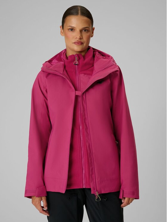 4F 4F Kurtka outdoor 4FRAW26TTJAF1368-54S Różowy Regular Fit