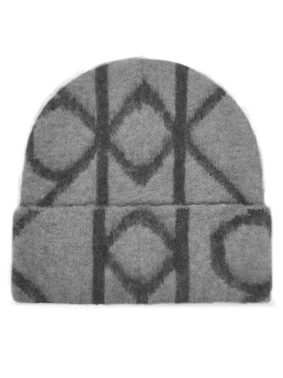 Calvin Klein Calvin Klein Cepure Emblem Aop Brushed LV04D8071G Pelēks