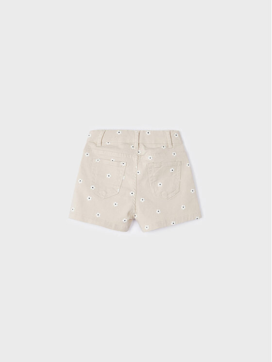 Mayoral Mayoral Pantalon scurți din material 3205 Bej